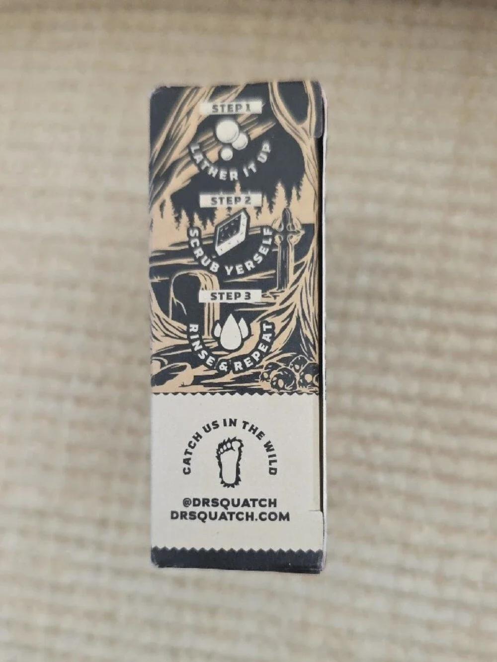 Dr. Squatch Headless Rinse Men’s Natural Soap -
